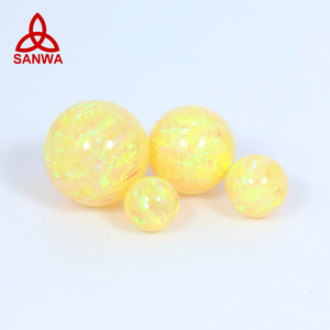 Đá Quý Rời Hình Tròn Đá <span class=keywords><strong>Opal</strong></span> Thời Trang Nhật Bản Trong OP80 Màu Xanh Ngọc Lam Nhạt Phân Phối Trực Tiếp Phụ Kiện Màu Bạc - Product Image 5