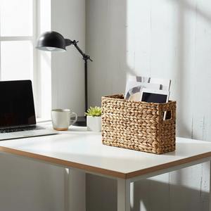 Cesta de Almacenamiento Tejida de Jacinto de Agua, Cesta de Almacenamiento Hecha a Mano, Venta al por Mayor, Ecológica, Hecha en Vietnam - Product Image 5