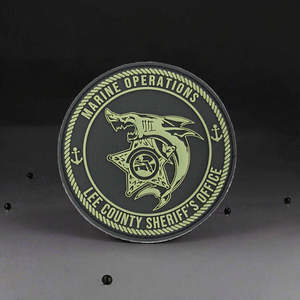 Parche de PVC Personalizado 2D/3D Hecho a Mano, Bordado, Termoadhesivo, para Chaleco Táctico, Logotipo, Mochila, Sombrero, Lentejuelas, Parche de Goma FESHO - Product Image 3