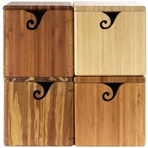 Bol en fil de bois naturel Forme et taille personnalisées de qualité exclusive Bol en fil à tricoter en bois de bambou d'Inde - Product Image 2