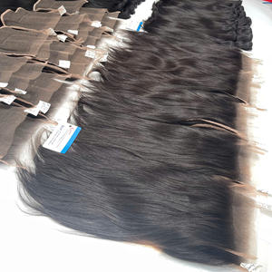 2025 meilleure vente Extensions de cheveux bruts vietnamiens cuticule alignée sans perte sans enchevêtrement HD fermeture à lacet livraison directe - Product Image 5