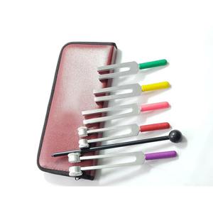 Tenedores de afinación de alta calidad para curación vibratoria, juego de diapasón médico de aleación de aluminio chacra, certificado CE, certificado ISO - Product Image 1