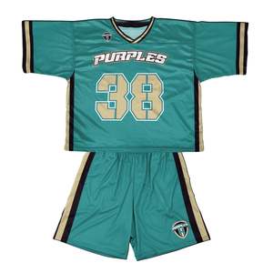 ชุดเสื้อลาครอสสำหรับผู้ชายชุดเสื้อกางเกงลาครอสสำหรับผู้ใหญ่ดีไซน์ใหม่ล่าสุดโลโก้ได้ตามต้องการ - Product Image 2