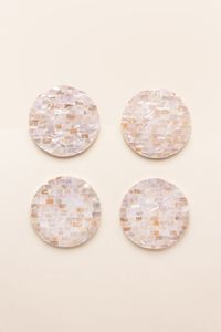 Vente chaude bois et blanc résine époxy sous-verres carrés absorbants sous-verres pour boissons décoratif tasse à café tapis pour salon - Product Image 2