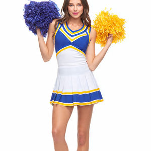 Uniforme de cheerleading imprimé de haute qualité OEM/ODM pour filles |   Conception et logo personnalisés, 100% polyester, pour l'entraînement et la compétition - Product Image 1