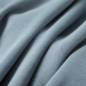 Sudadera con Capucha de Felpa Ecológica Suave Azul Niebla, 100% Algodón, Informal, Deportiva, Bordada, para Hombre - Product Image 6