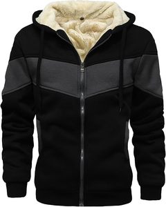 Veste en cuir pour homme tendance, idéale pour l'hiver, grande taille, motif uni, imperméable et coupe-vent, prix raisonnable - Product Image 4