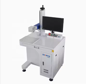 CO2 con computadora Máquina de marcado láser Máquina de marcado de cuero Marcado de madera sin metal - Product Image 1