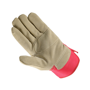 Guantes de trabajo de cuero dividido de vaca de alta calidad para uso industrial con ajuste cómodo y protección confiable - Product Image 5