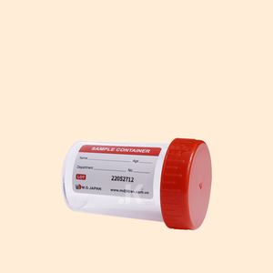 Envase de Orina de Laboratorio de PS+PP Rojo de 40 ml, Transparente, de la Fábrica de Vietnam, Soluciones de Empaque Jk, OEM/ODM, Mejor Calidad, M0344 - Product Image 2