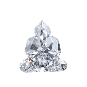 Lab Grown VS Diamantes sueltos en forma de Buda para colecciones de joyas indias espirituales y elegantes - Product Image 1