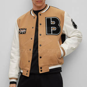 Chaqueta de invierno con letras de manga larga, ropa informal personalizada, nuevo diseño, chaqueta con letras de alta calidad - Product Image 1