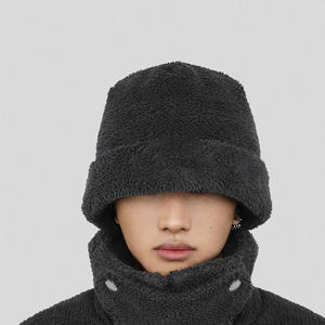 หมวกบีนนี่ปักลายหมวกโลโก้ถักสำหรับฤดูหนาว - Product Image 1