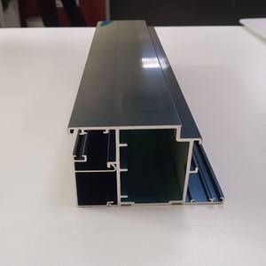 Profil de cadre de fenêtre et de porte en alliage d'aluminium anodisé SHALUMI Modèle M182 pour décorations Fabriqué à Phu Tho - Product Image 1
