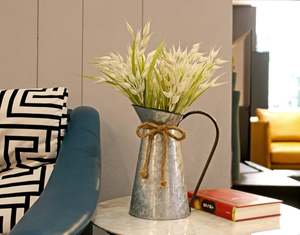 Jarrones personalizados, jarrón de suelo grande, maceta de Metal hecha a mano con acabado dorado para Interior, hogar, eventos, Hotel y decoraciones de boda - Product Image 1