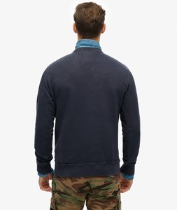 Sudadera con logotipo bordado en relieve personalizado, ropa de calle Vintage lavada de peso pesado, sudadera de gran tamaño para hombre - Product Image 6