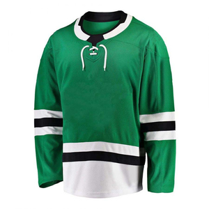 Maillot de hockey sur glace de sublimation de logo personnalisé de qualité supérieure respirant séchage rapide vêtements de hockey sur glace sublimés maillot pour jeunes meilleure qualité - Product Image 3