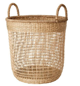 ตะกร้าหญ้าทะเล ชุด 4 ใบ, ตะกร้าใส่ผ้า, ตะกร้าอเนกประสงค์ - Product Image 3