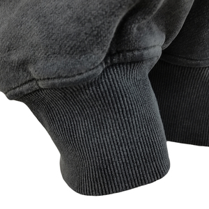 Sudadera con capucha de temporada de invierno de calidad superior con lavado ácido y logotipo personalizado, sudaderas con capucha extragrandes de algodón de peso pesado para hombre - Product Image 5