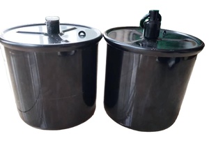 <span class=keywords><strong>HG</strong></span> chất lỏng màu đen cao lon thép cán nguội giả kim thuật 34.5kg màu đen hình trụ có thể - Product Image 5