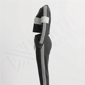 Conjuntos de Pantalones de Dos Piezas de Moda, Ropa de Diseñador Sólida, Novedades de Invierno 2025, Chándales Deportivos para Mujer, Ropa de Lujo - Product Image 3