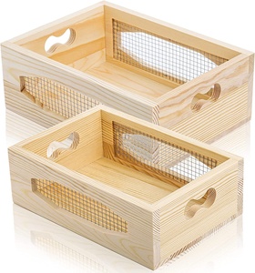 ตะกร้าตาข่ายทำจากไม้และโลหะเป็นมิตรกับสิ่งแวดล้อมตะกร้าทำด้วยมือสวยงามทนทานสูงในราคาที่เหมาะสม - Product Image 2