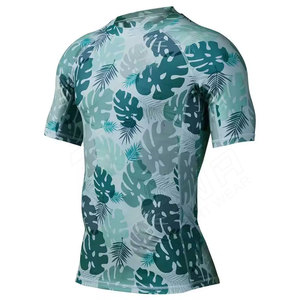 Último diseño Rash Guard Fighting Wear Compresión Rush Guard Por encargo Mangas largas En blanco Mma Rush Guard Hombres - Product Image 1