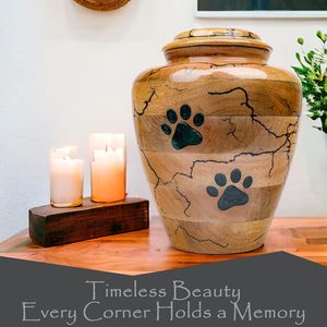 Gato Perro Pata Mascota Urnas para Perros Cenizas Gato Urnas para Cenizas - Product Image 4