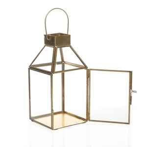 Hot Indian Style Iron Perforated Combination Home <b>Decorative</b> Geometric <b>Lantern</b> Antique Design and Colour Home <b>Decorative</b> <b>Lantern</b> - Product Image 3