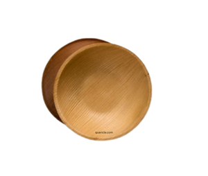 100% bols de feuilles d'areca en bambou jetables écologiques naturels 6 pouces 5 tailles biodégradables pour hôtels supermarchés voyage Camping - Product Image 1