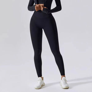 Leggings Deportivos para Mujer, Pantalones de Yoga de Bajo Impacto, Pantalones de Fitness con Cintura Alta y Cadera Elevada, Pantalones de Yoga Ajustados sin Costuras - Product Image 1