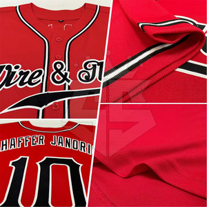 Camiseta de Béisbol Ligera y Transpirable - 100% Poliéster, Color y Logotipo Personalizados, Servicio OEM, Venta al Por Mayor - Product Image 6