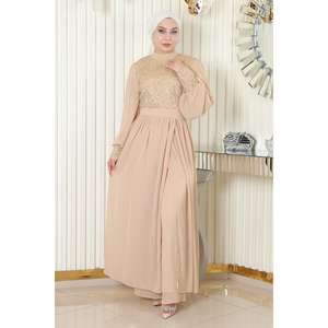 Conjunto Casual de 2 Piezas de Chifón con Volantes en el Bajo, Top y Shorts por Encima de la Rodilla, Talla XL para Verano y Otoño - Product Image 1