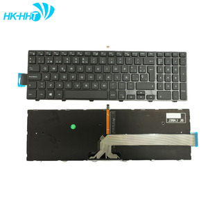 HK-HHT笔记本电脑西班牙语键盘戴尔Inspiron <span class=keywords><strong>15</strong></span> <span class=keywords><strong>5000</strong></span>系列5551 5555 5558 5559 - Product Image 2