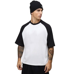 2026 OEM/ODM Factory Sale Reglan Sleeves Longline <b>Down</b> Shoulder Loose Fit T-Shirt Custom Low Price Fashionable Design For Men - Product Image 1