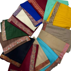 Bufandas Pashmina de Cachemira 100% de grado superior de lujo, chales sólidos para otoño e invierno, bufandas largas para adultos, bufandas étnicas de alta calidad - Product Image 5