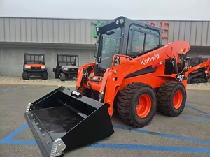 Haute qualité 9 tonnes KUBOTA Skid Steer Loader roue de chargeur frontal avec noyau moteur pompe moteur boîte de vitesses à vendre - Product Image 4