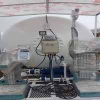 Estación de Gas LPG de 5m3 de Capacidad, Bomba Acoplada de 6 Etapas, Motor Antiexplosivo de 4KW, 1 Boquilla Elipsoidal, Material 2A P355 GH/NH, 18/26 bar