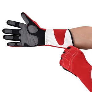 Guantes de moto de materiales personalizados para hombre y mujer con su propio logotipo/Diseño de guantes de moto de carreras con gama barata - Product Image 5