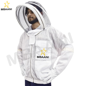 เสื้อแจ็คเก็ตเลี้ยงผึ้งแบบระบายอากาศ 3 ชั้น พร้อมผ้าคลุมหน้าแบบตาข่าย - Product Image 1