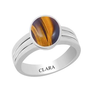 Certified Natural Tiger Eye Amethyst Gemstone <b>Rings</b> for <b>Men</b> Geometric Design for Everyday Wear Setting Jewelry Shop Ready - Product Image 1