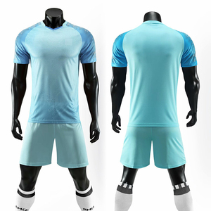 Traje de entrenamiento de fútbol para niños adultos, camiseta de fútbol en blanco y uniformes de equipo, ropa deportiva, uniformes personalizados de manga corta - Product Image 6