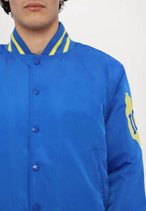 Dernière veste universitaire bleu royal de haute qualité pour hommes Letterman College Baseball Bomber veste chaude col côtelé avec poignets - Product Image 4