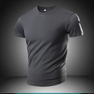 เสื้อยืดผ้าฝ้ายโอเวอร์ไซส์สำหรับผู้ชายเสื้อซักแบบย้อนยุค100% 2025โลโก้ออกแบบได้ตามต้องการ - Product Image 3