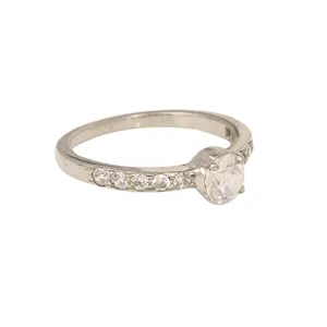 Новейший дизайн по индивидуальному заказу, кубический цирконий, заводская цена, однотонное кольцо ручной работы, 925 кольцо с драгоценным камнем из стерлингового серебра для женщин