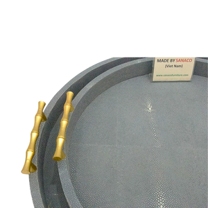 ถาดใส่ของทรงกลมทำจากเรซินเทียมขนาด0.51x0.51x0.075แบบกำหนดเอง - Product Image 6