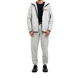 Survêtement deux pièces pour hommes survêtement personnalisé 100% polyester Jogging Fitness ensemble survêtement en nylon unisexe pour hommes - Product Image 1