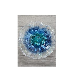 Cuenco de resina hecho a mano de lujo para ocasiones festivas bodas fiestas Opción de regalo adecuado para servir frutas secas - Product Image 3