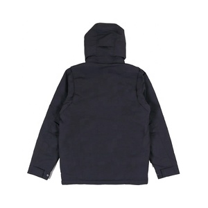 Top Quality Custom Made Polyester Parka <b>Jacket</b> for <b>Men</b> Winter Wear Comfortable Stylish Hooded Outerwear with Multiple Pockets - Product Image 3