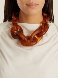 Collar de resina hecho a mano para damas y niñas, joyería de moda india con símbolo cristiano, promoción exclusiva para modelo Natural - Product Image 3